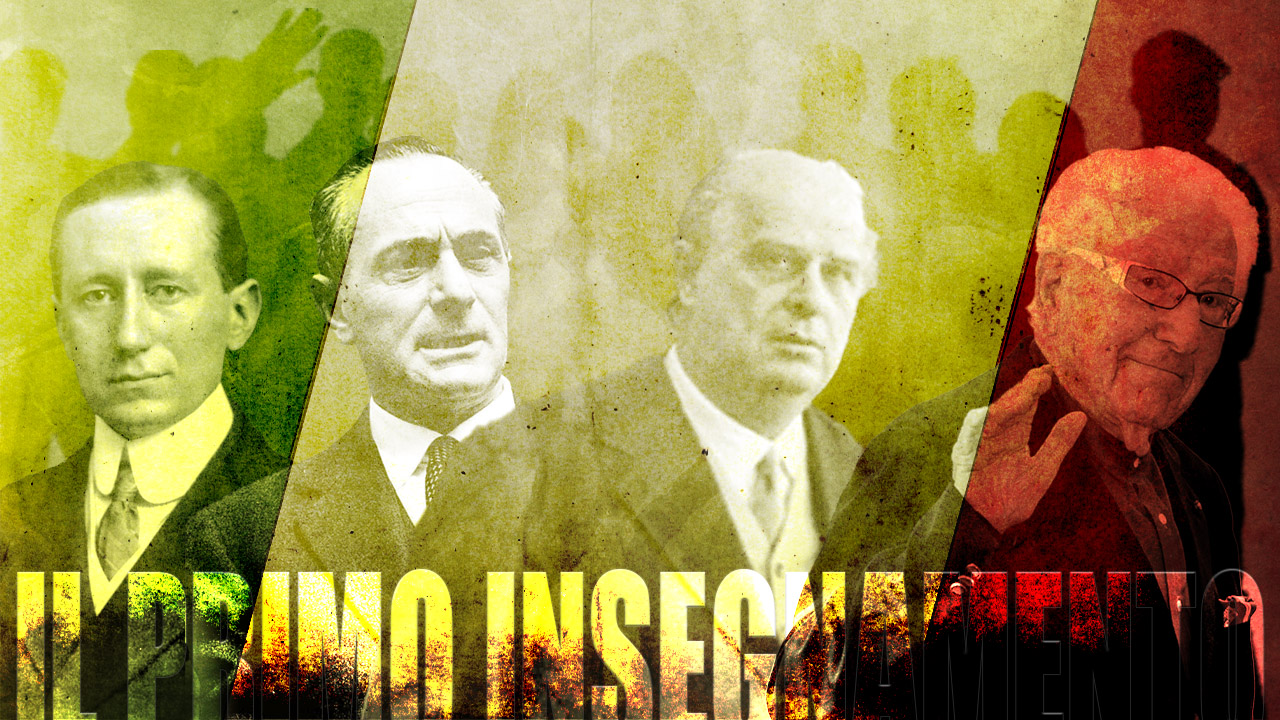 Guglielmo Marconi, Enrico Mattei, Adriano Olivetti, Marino Golinelli grandi imprenditori italiani che avevano una visione chiara e potente